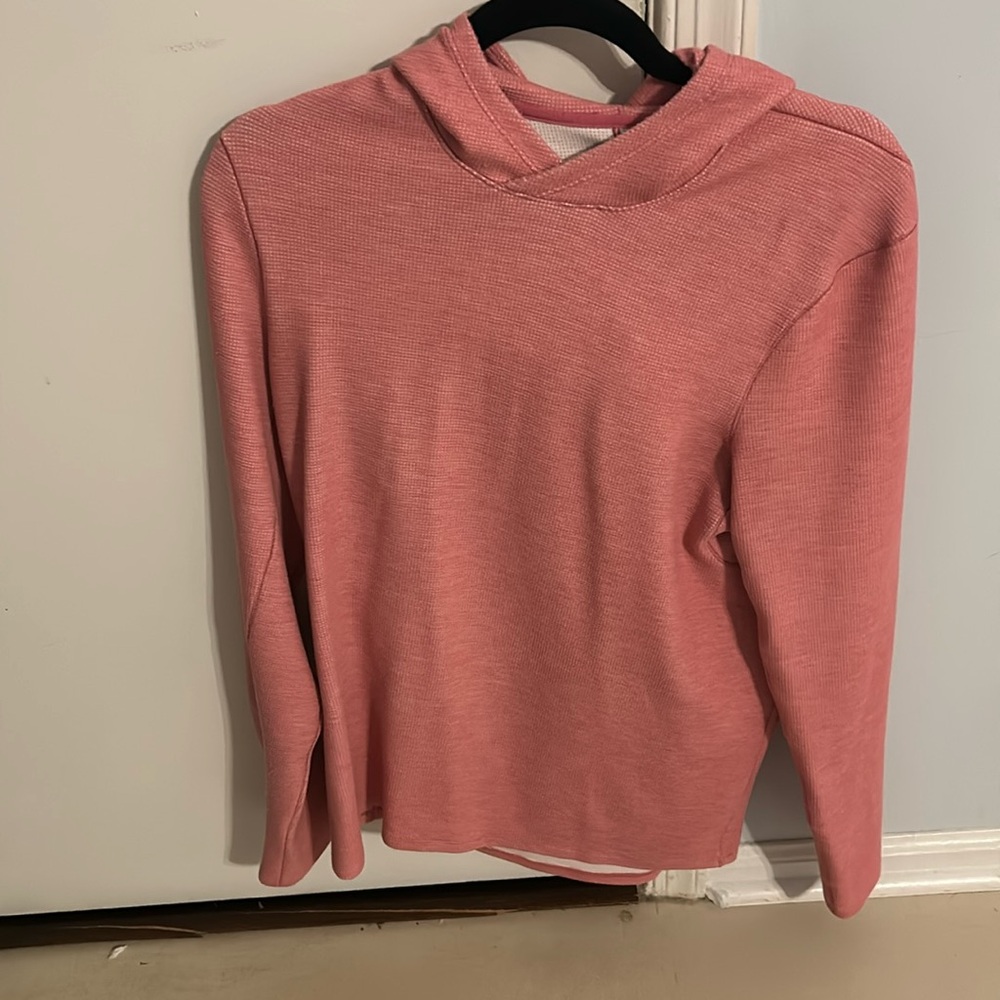 Lululemon shift stitch hoodie - pink